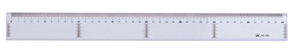 高級壓克力直尺( 40cm)